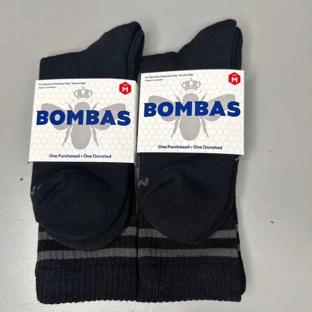 BOMBAS Sock Tech Black Medium